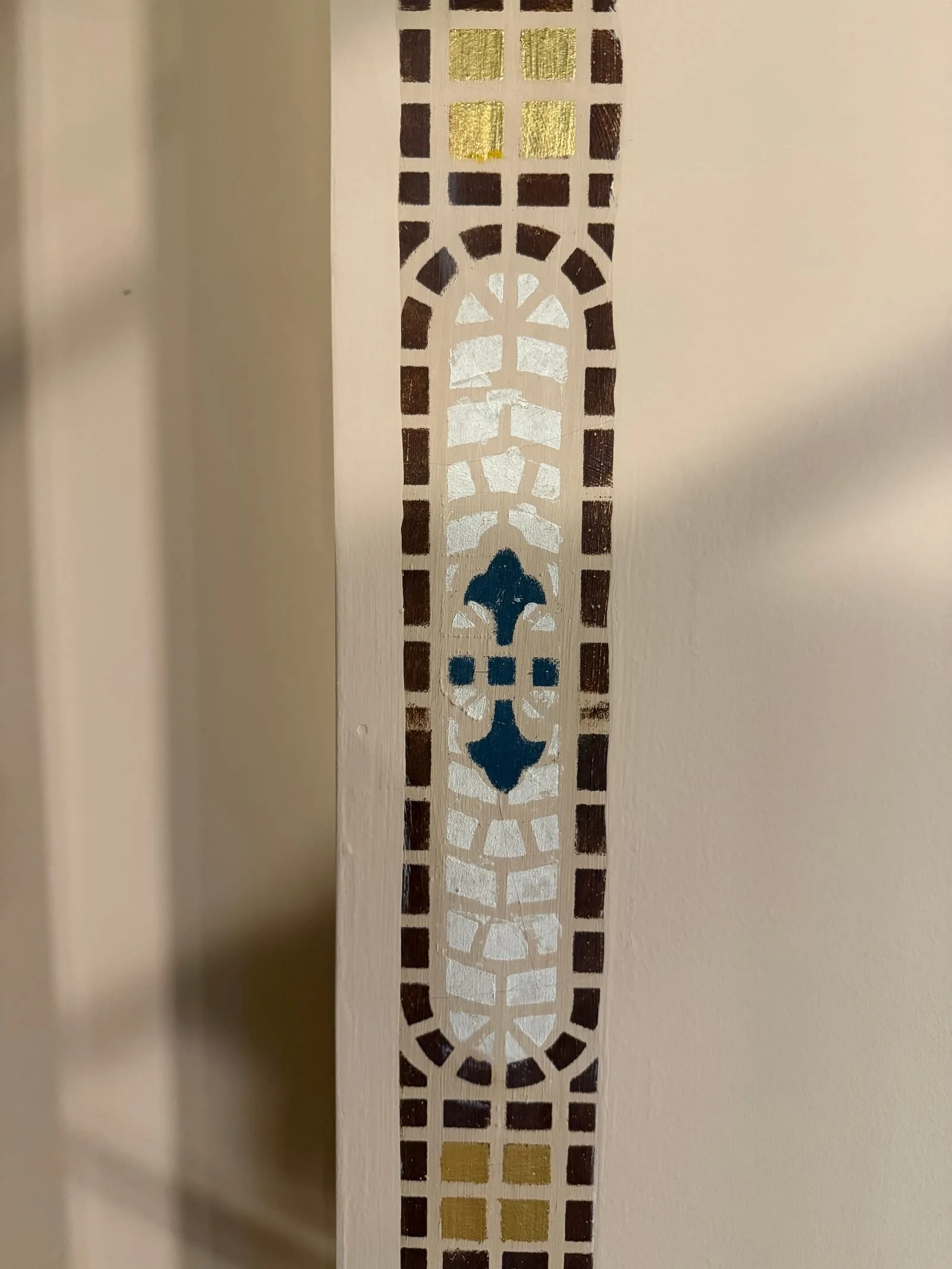 Mater Dolorosa Catholic Church: Stencil Detail
